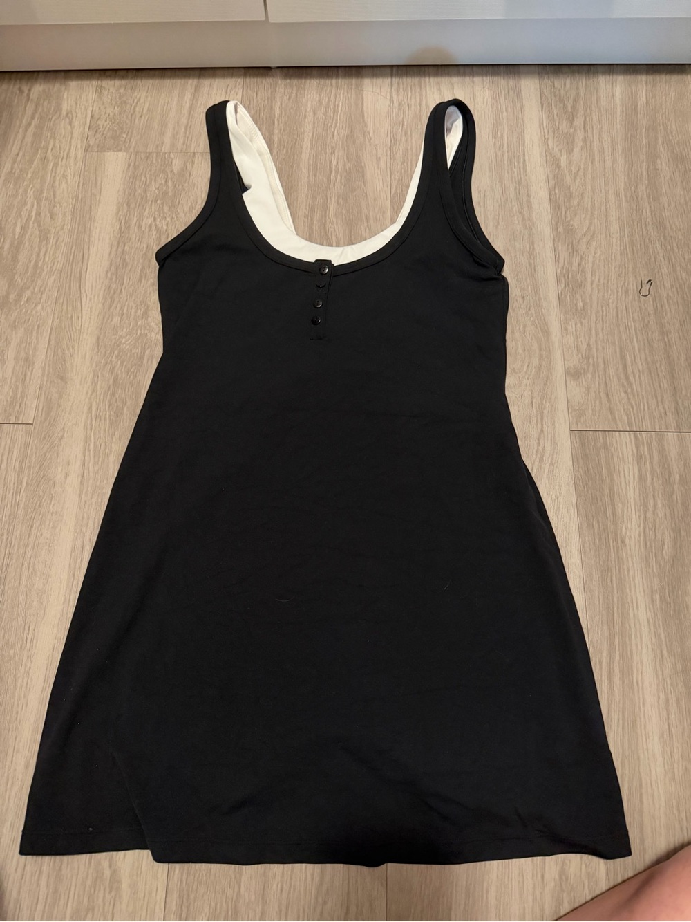 Abercrombie & Fitch Ypb Studioflex Double-Layered Henley Dress